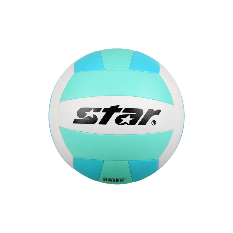 Star PU Size 5 Volleyball Unisex Blue White-3