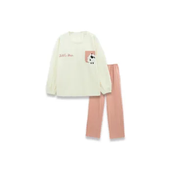 Sleeping Beauty Pajama Set Women's Pink