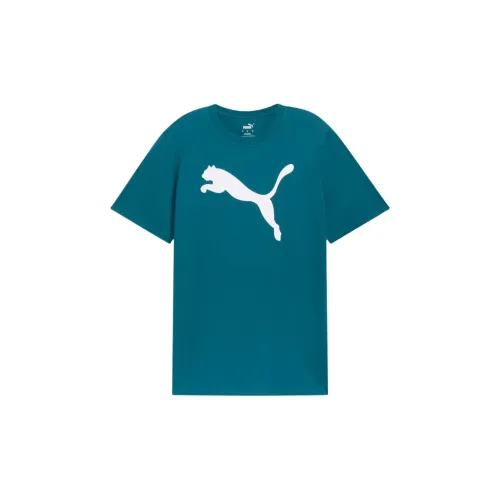 PUMA Essentials Big Cat T-Shirts Men Cool Green