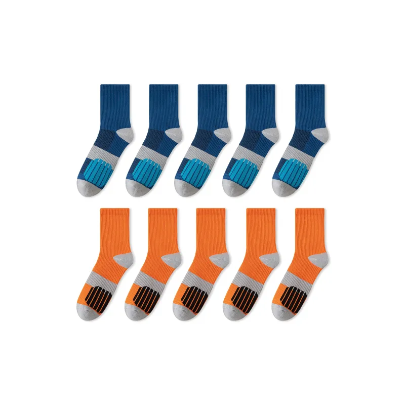 Caramella Mid Calf Socks Men Combo Set-11