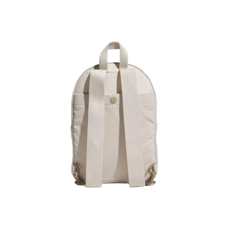 Adidas Polyester Backpack Medium Size Women's Ecru-3
