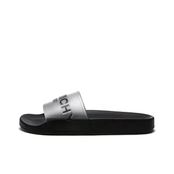 Givenchy Slides Sandals Transparent White Black