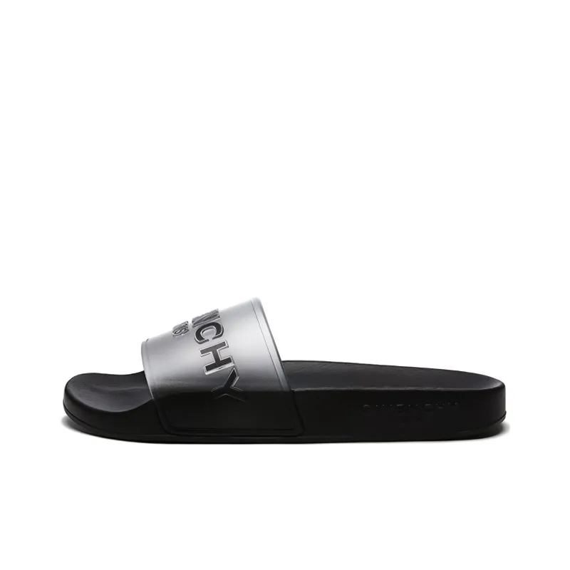 Givenchy Slides Sandals Transparent White Black-0