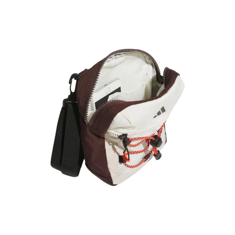 Adidas Shoulder Bags Jade White & Bauxite Brown & Dark Gray Brown-3
