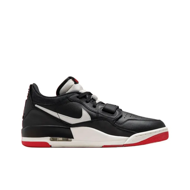 Jordan Legacy 312 Low Black Sail University Red-1