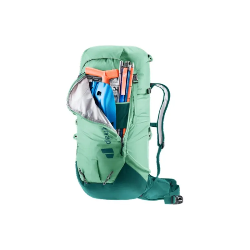 DEUTER Polyamide Outdoor Hiking Bag Backpacks Women's Orchid Fragrance With Deep Sea Blue-6