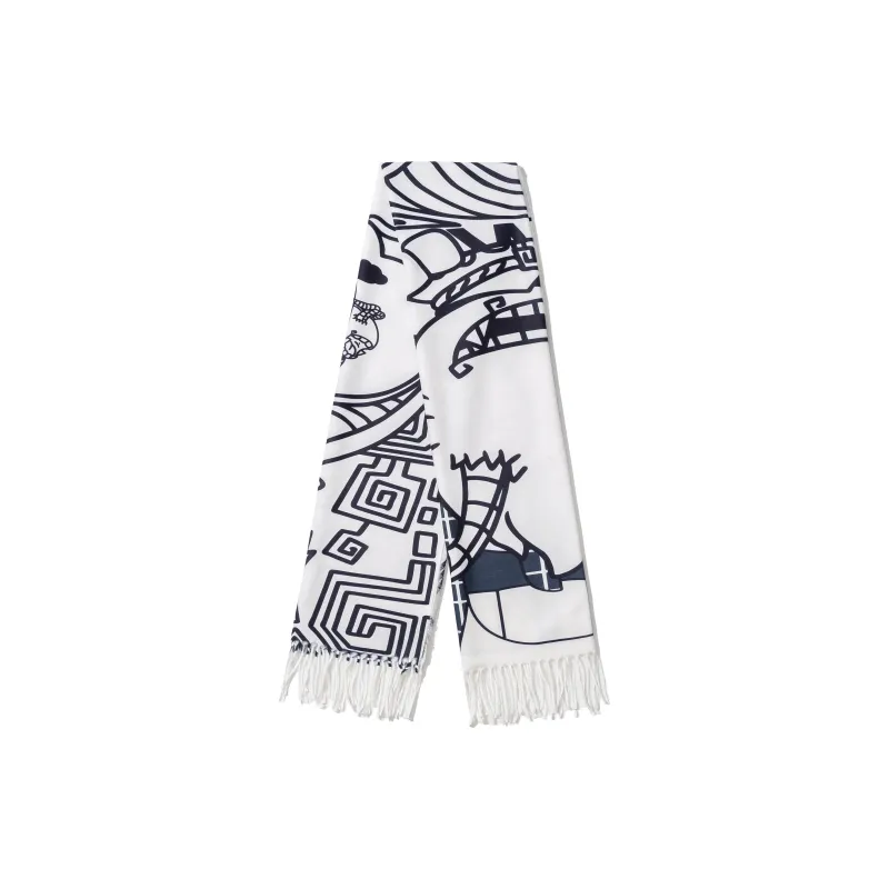 FireMonkey Polyester Knit Scarves Unisex-1