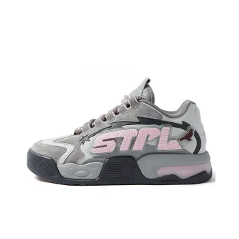 STARTER X Staple Skateboard Shoes Unisex Low Top Gray