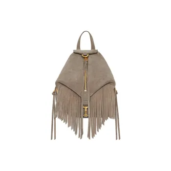 REBECCA MINKOFF Genuine Leather Backpack Mini Women's Clay