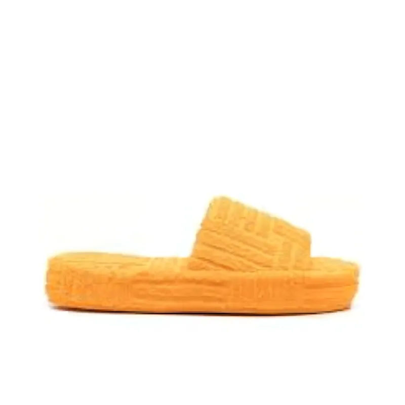 Bottega Veneta Resort Geometric Sandal Orange-1