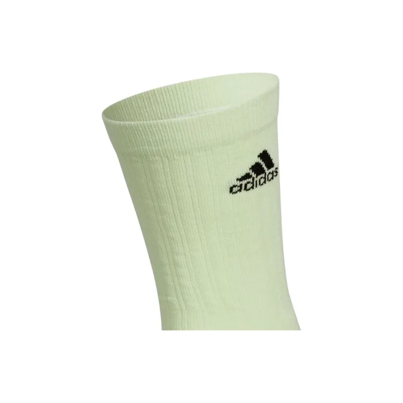 Adidas Mid-Calf Socks Unisex 1 Pack Lime Green/Black-1