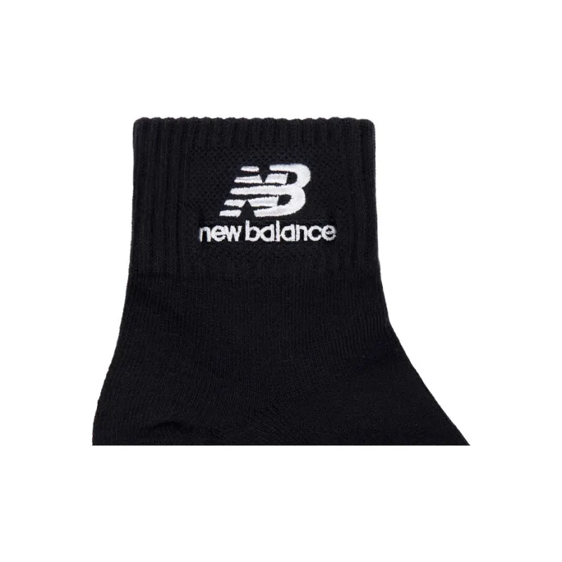 New Balance Ankle Socks Unisex 1 Pack Black-4