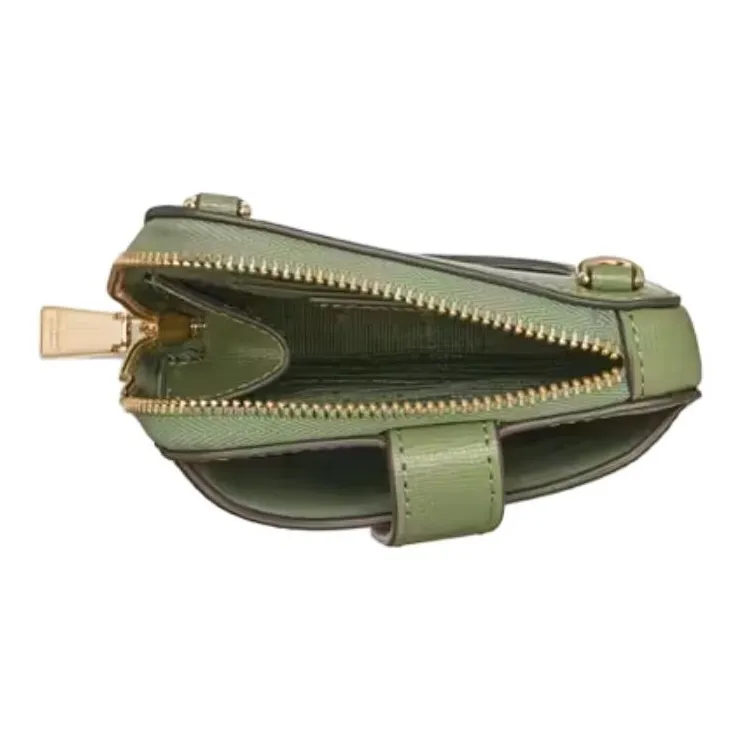 Kate Spade Cow Leather Cell Phone Pouch Shoulder Bag Crossbody Bag Women's Cedar Green-2