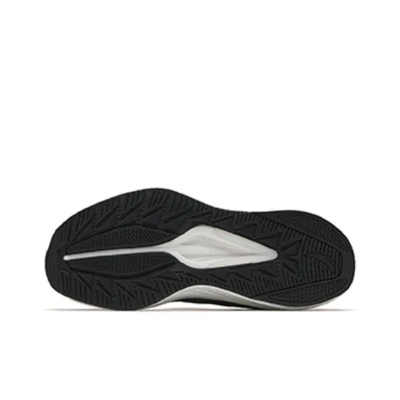 Anta Wear-Resistant Slip-Resistant Low-Top Casual Running Shoes Women's Black Orange-4