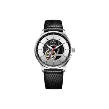 EBOHR Mechanical Movement Watch Men Silver Dial