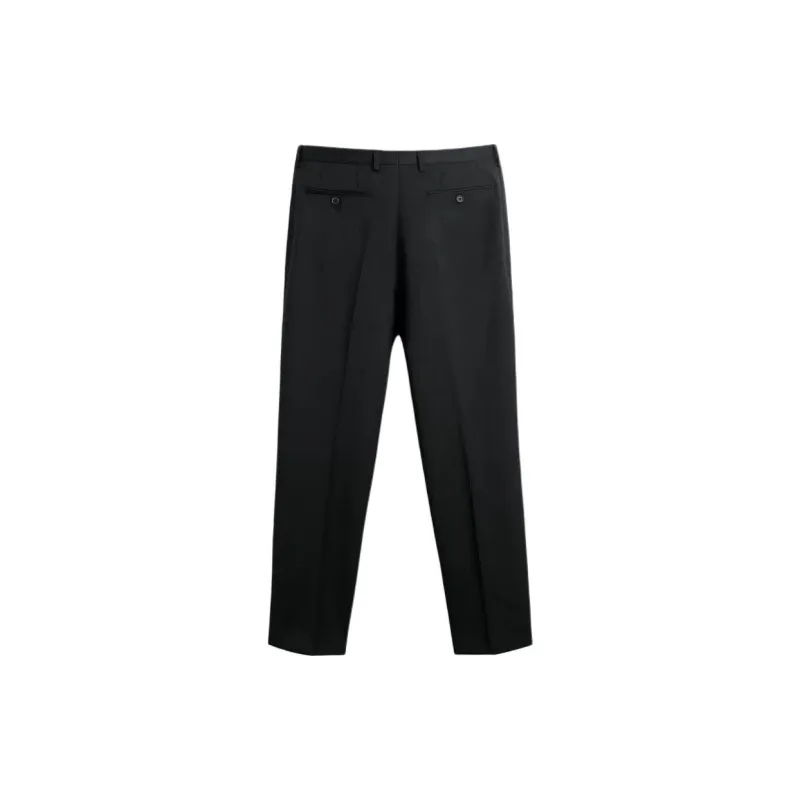 ZARA Suit Trousers Men Black-1