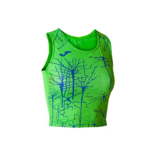 Joma Tank Tops Women's Neon Green