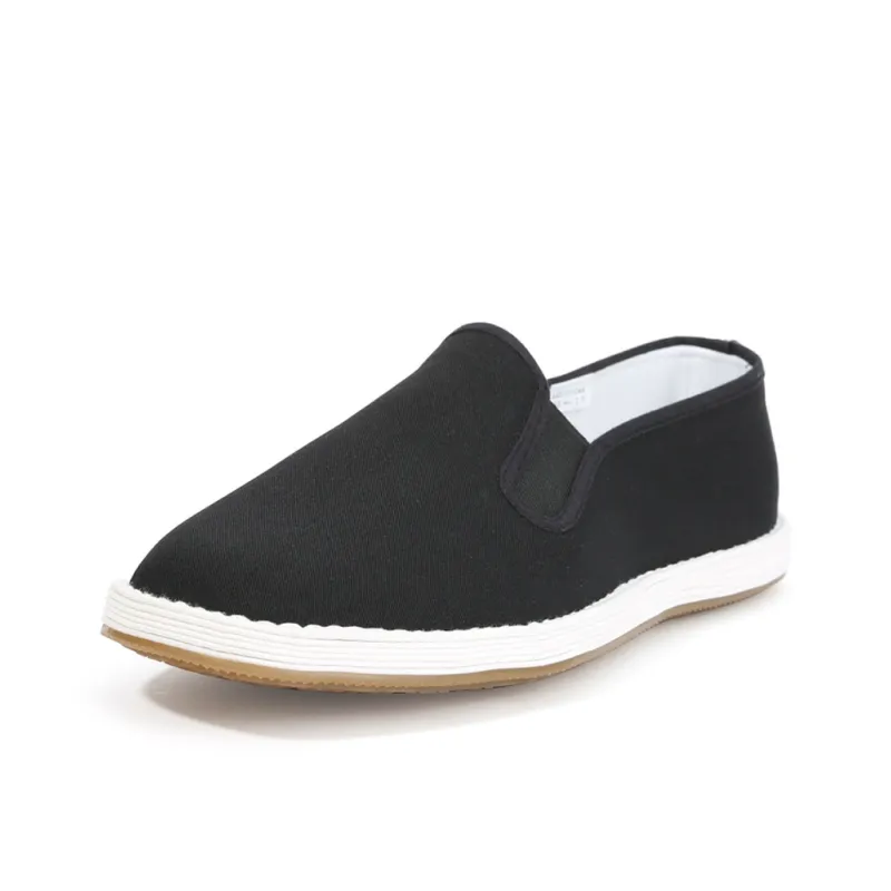 Old Meihua Casual Shoes Men Black-2