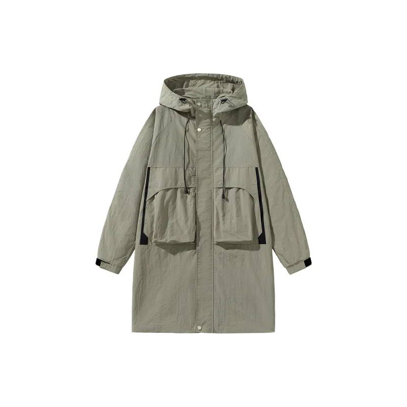 G.M BONNEY Trench Coats Unisex-8