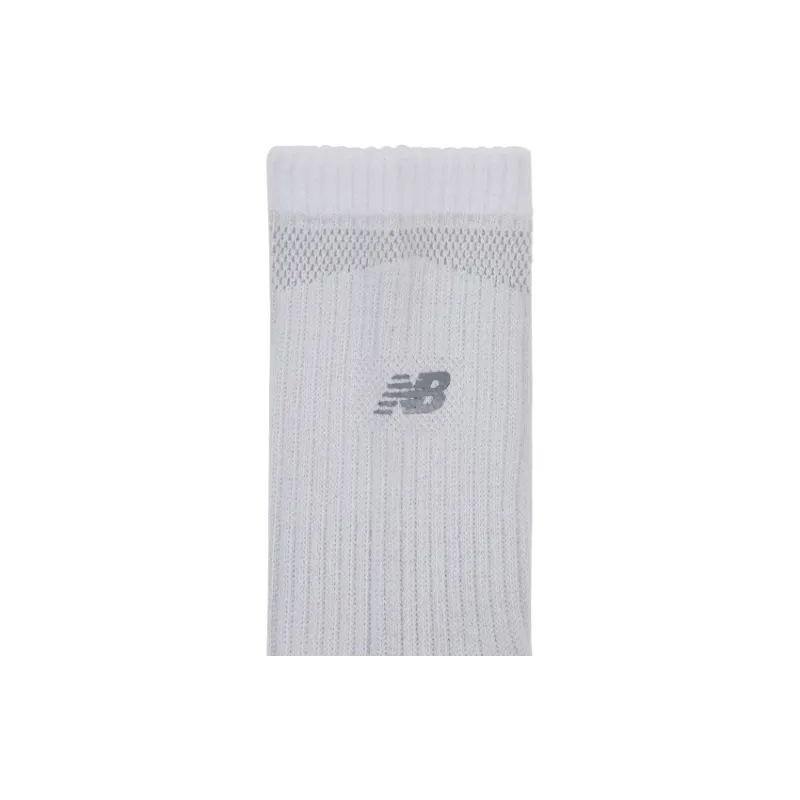 New Balance Mid Calf Socks Unisex 1 Pack White-2