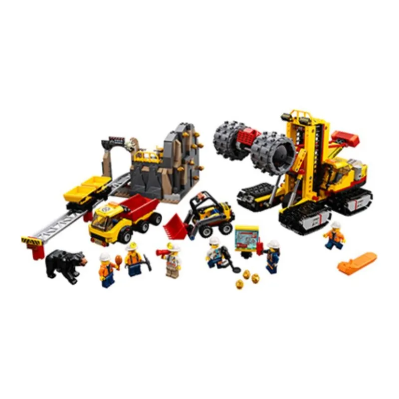 LEGO City Collection Mining Expert Base Building Blocks 601 1000pcs 60188-1