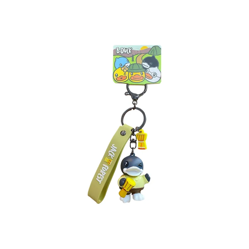 Baimao PVC Metal Keychains Unisex-4
