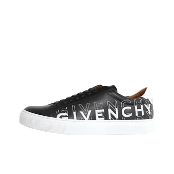 GIVENCHY Low Top Stylish Skateboarding Shoes Men's Black White