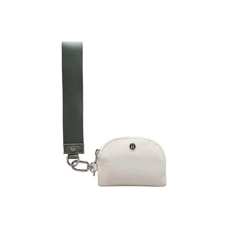 Lululemon Recycled Material Nylon Clutch Regular Women's Gray Eucalyptus Tree With Bone-1