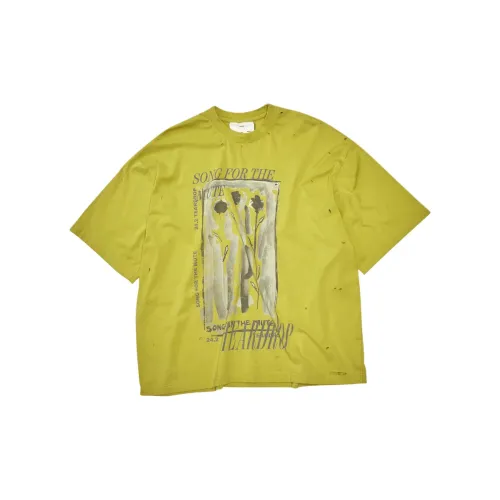 SONG FOR THE MUTE T-Shirts Men Lime Green