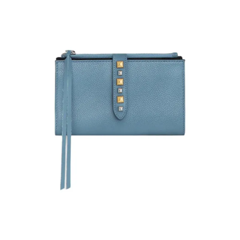 REBECCA MINKOFF Leather Wallet Women's Blue-0