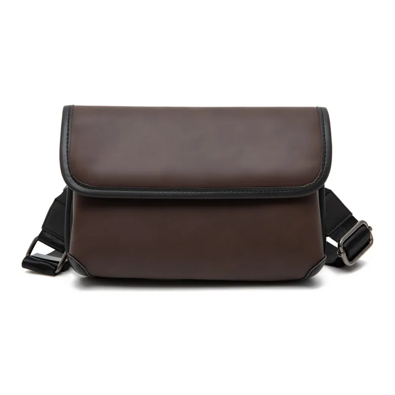 Slazenger PU Crossbody Bags Men's Gray Green-7