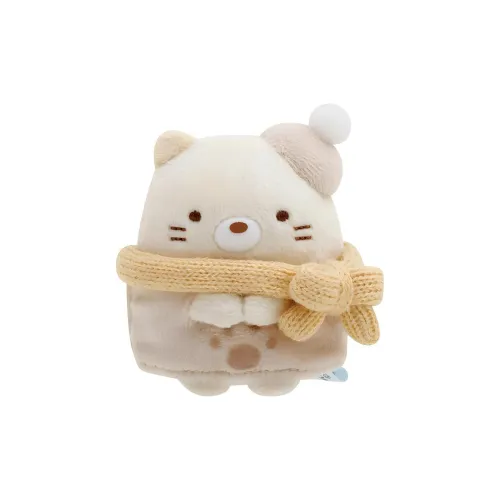 SAN X Corner Creature Winter Scarf Kitten Dolls Plush Doll 6.5cm High