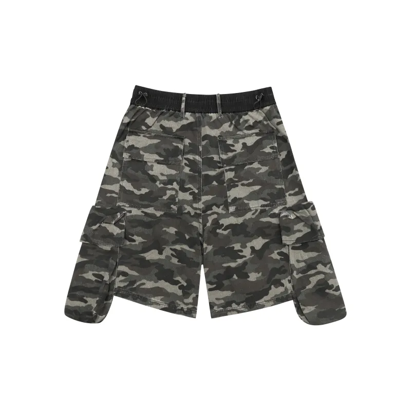 ARNODEFRANCE Cargo Shorts Unisex Camouflage-1