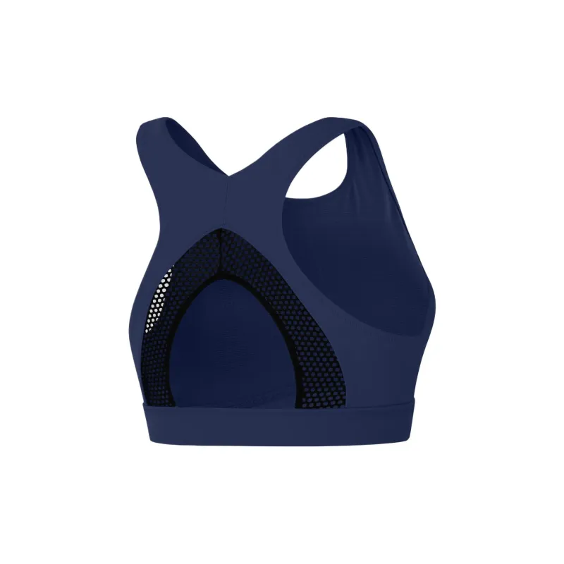 Speedo Solid Bikini Top Two-Piece Swimsuits Women's Blue-1