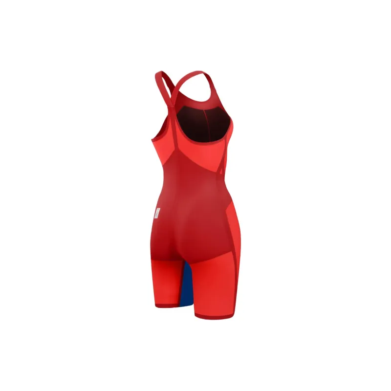 Speedo Fastskin LZR Pure Valor 2.0 One-piece Swimsuit Women's Red-1