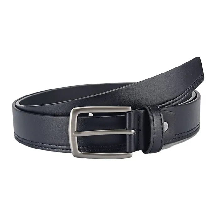 CARTELO Cow Split Leather Belts Unisex Width 3.5cm Gift Box Set-1