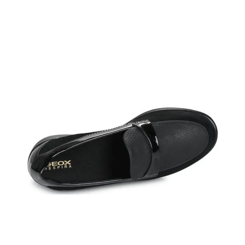 GEOX Casual Single Shoes Women's Black-5