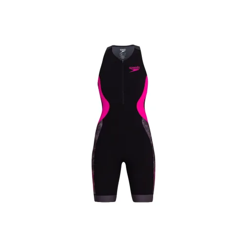 Speedo One-Piece Swimsuits Women's Black/Pink