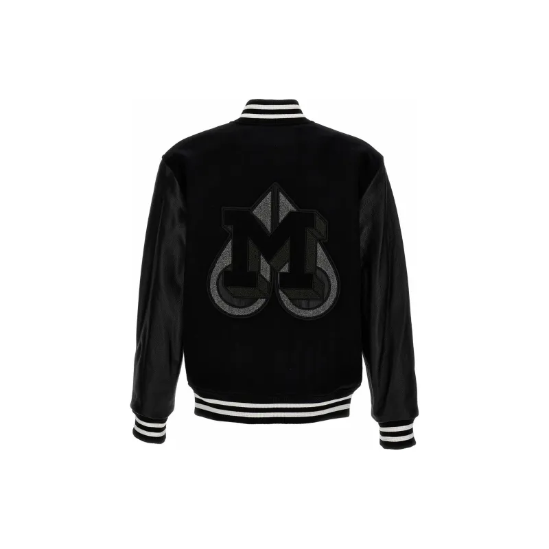Moose Knuckles Baseball Jerseys Men Black-1