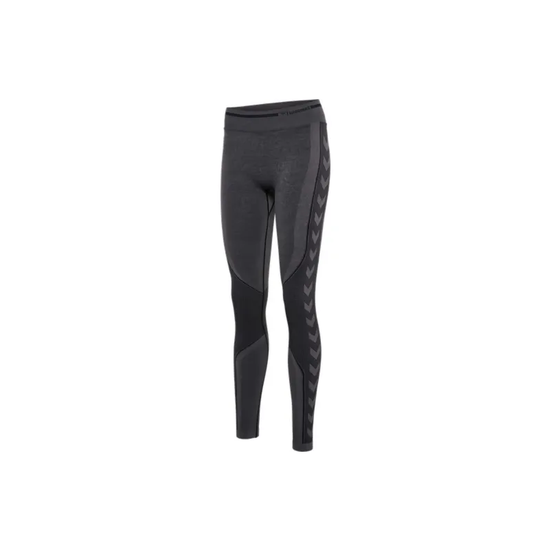 Hummel HmlMT LULU SEAMLESS SCRUNCH TIGHTS Knitted Sweatpants Women's Black-1