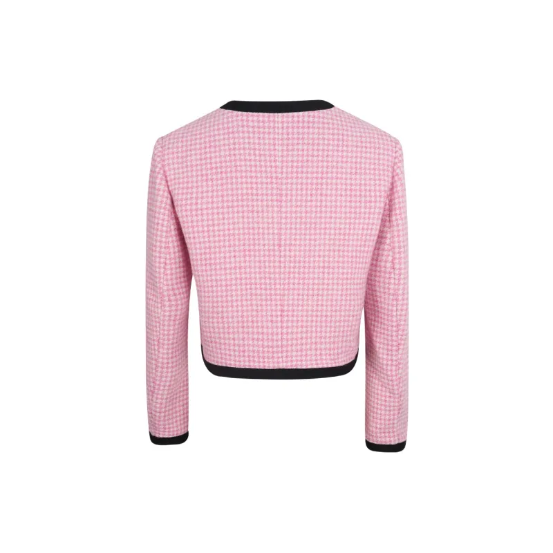 JESSYLINE Cropped Coat Women's Pink-1
