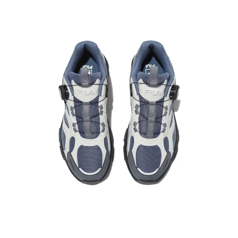 FILA Rayunite Anti Slip Wear Resistant Low Top Casual Shoes Unisex Blue-3