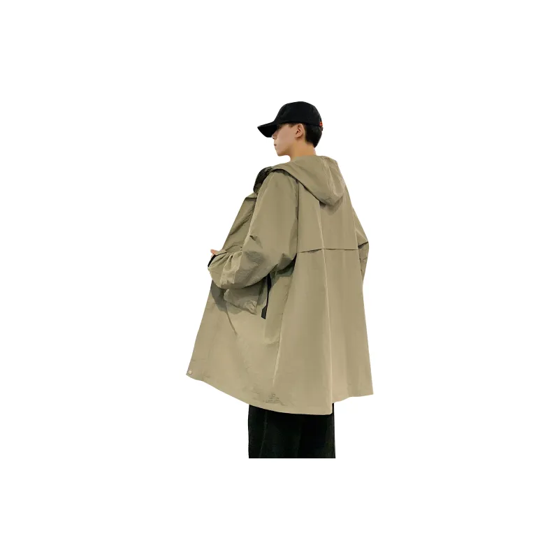 G.M BONNEY Trench Coats Unisex-7