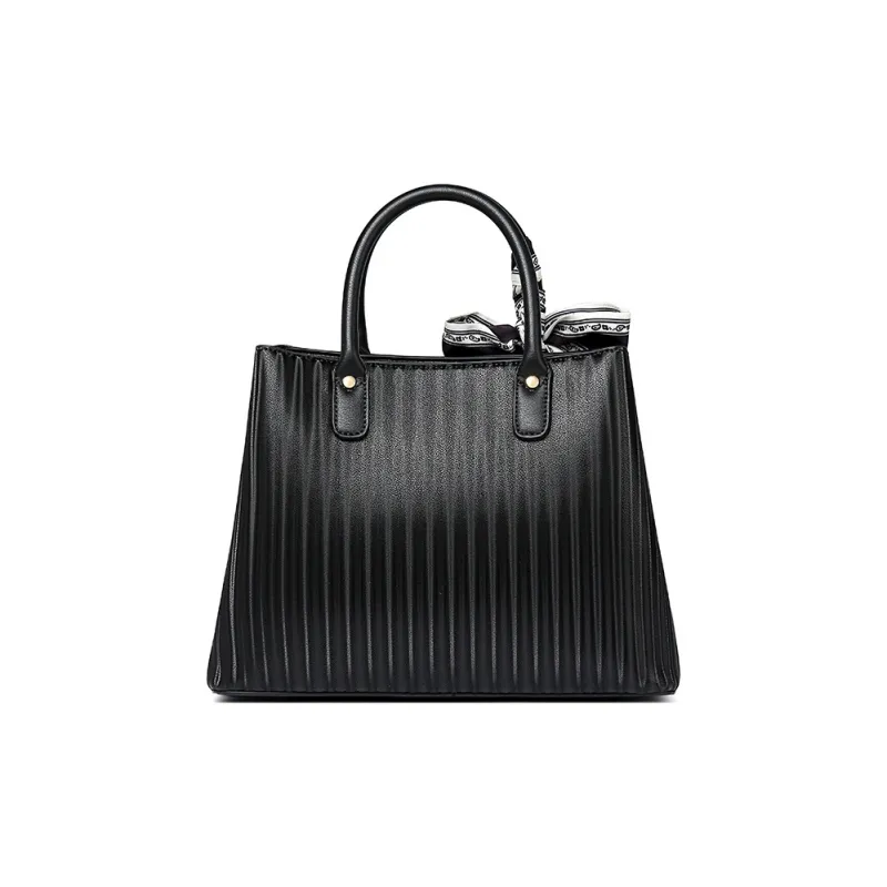 TUCANO Cow Leather One Shoulder Handbag Women's Classic Black-3