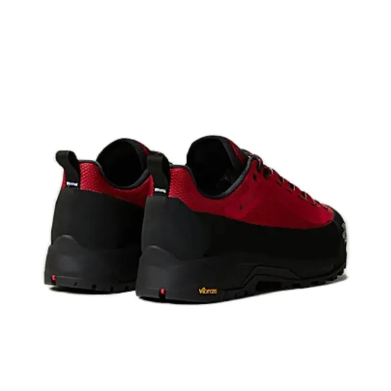 THE NORTH FACE Slip Resistant, Abrasion Resistant, Waterproof Low Top Outdoor Shoes Men Red Black-3