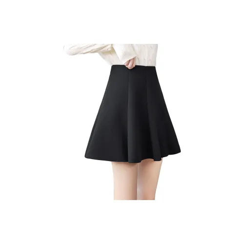 TOUCH Casual Short Skirts Women's Black