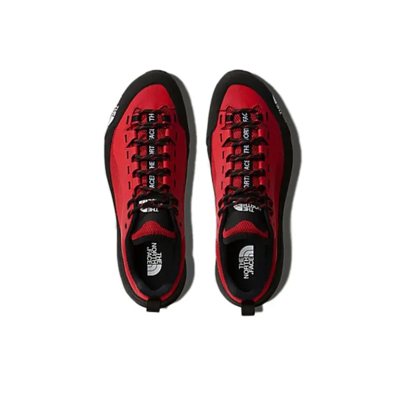 THE NORTH FACE Slip Resistant, Abrasion Resistant, Waterproof Low Top Outdoor Shoes Men Red Black-4