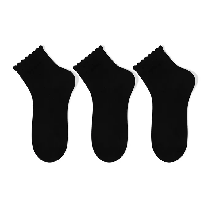 Moremoli Mid Calf Socks Women's 3 Pack-4