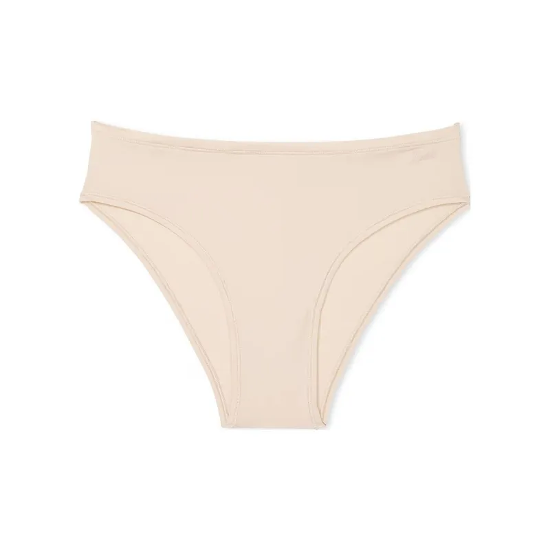 Victoria's Secret PINK Base Stretch Cheeky Panty / Marzipan Underpants Women's 1 Pack Almond Candy-0