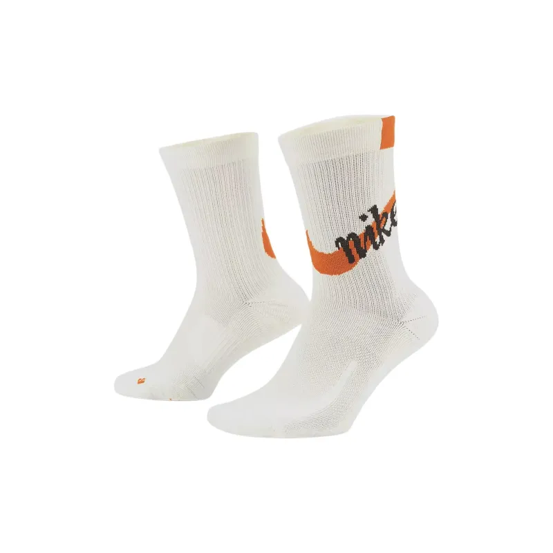Nike Mid Calf Socks Unisex 1 Pack White-1